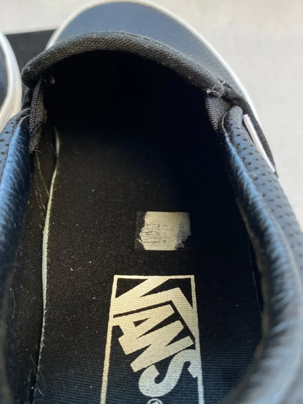 Vans classic slip